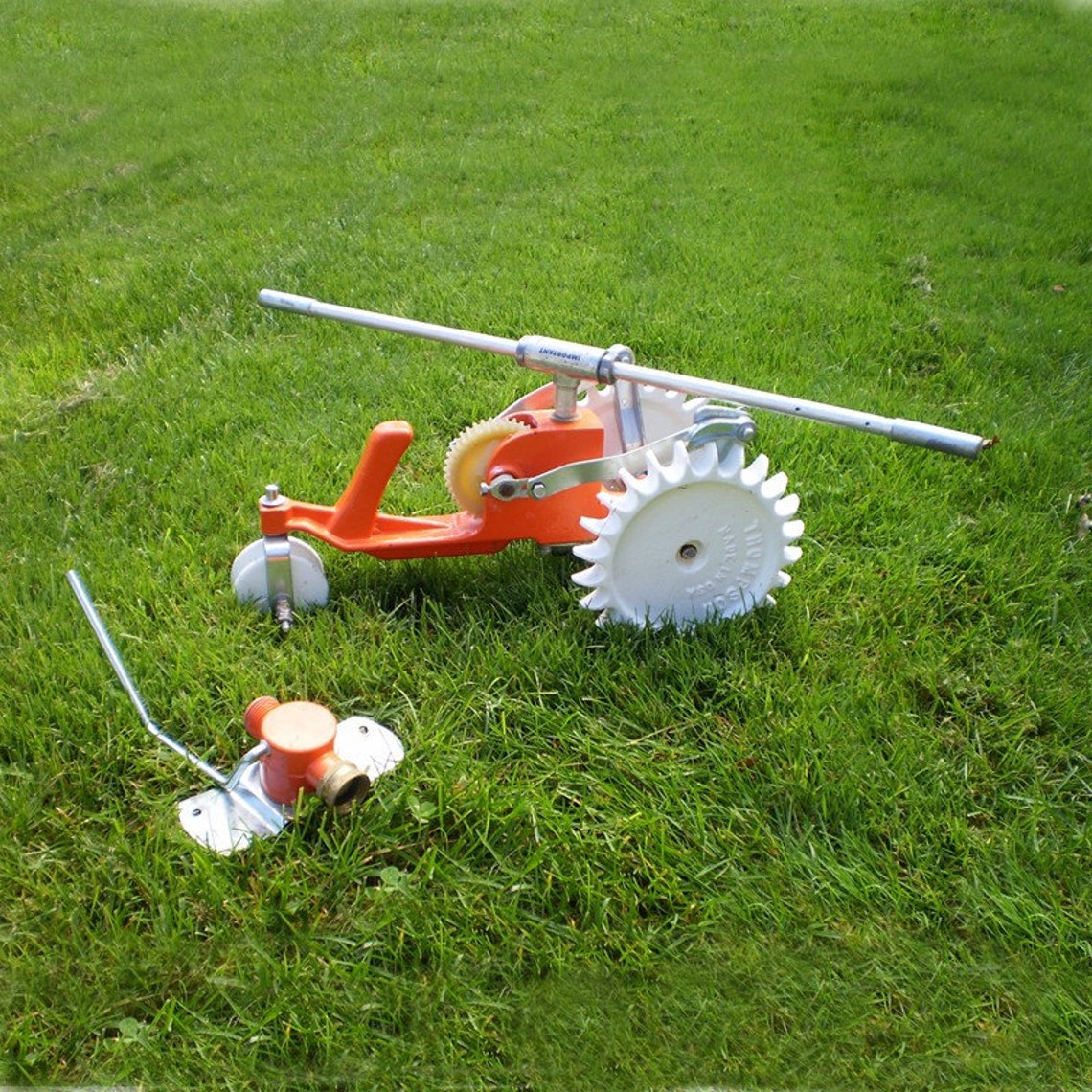 Vintage Thompson Tractor Sprinkler with shut off FREE USA Etsy