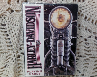 Vintage Harley Davidson Playing Cards Never Opened  243-R