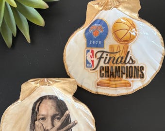 Jalen Brunson Inspired, Ring Holder, New York Knicks Fan, Basketball Fan Decor, NBA,  Champions Knicks Art, Desk Valet Key Dish Holder, MVP
