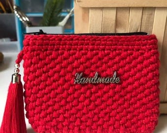 Crochet Coin purse With Zipper
