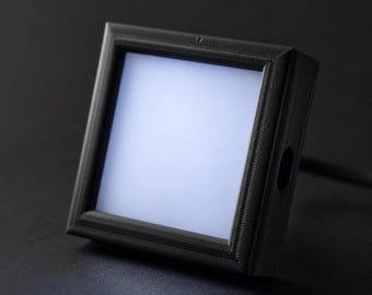 Sim Racing LED Flag Indicator | iFlag Cockpit Signal Light | 3D Printed Racing Simulator Accessory