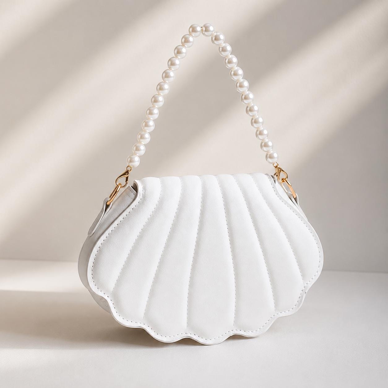 White Shell Clutch - Etsy