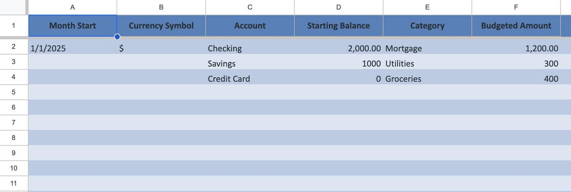 Ultimate Budget Spreadsheet Bundle | Excel + Google Sheets | Paycheck ...