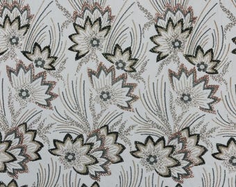 Olive Green Multi Color Beaded Fabric, Luxury Star Design Beads and Sequins Lace By Yard