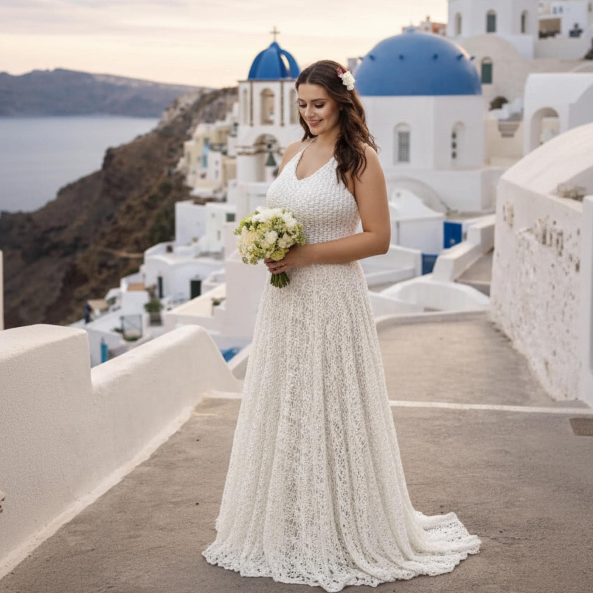 princess polly baby blue dress 15+ Boho Style Plus Size Wedding Dresses That Celebrate Every Curve main image 1