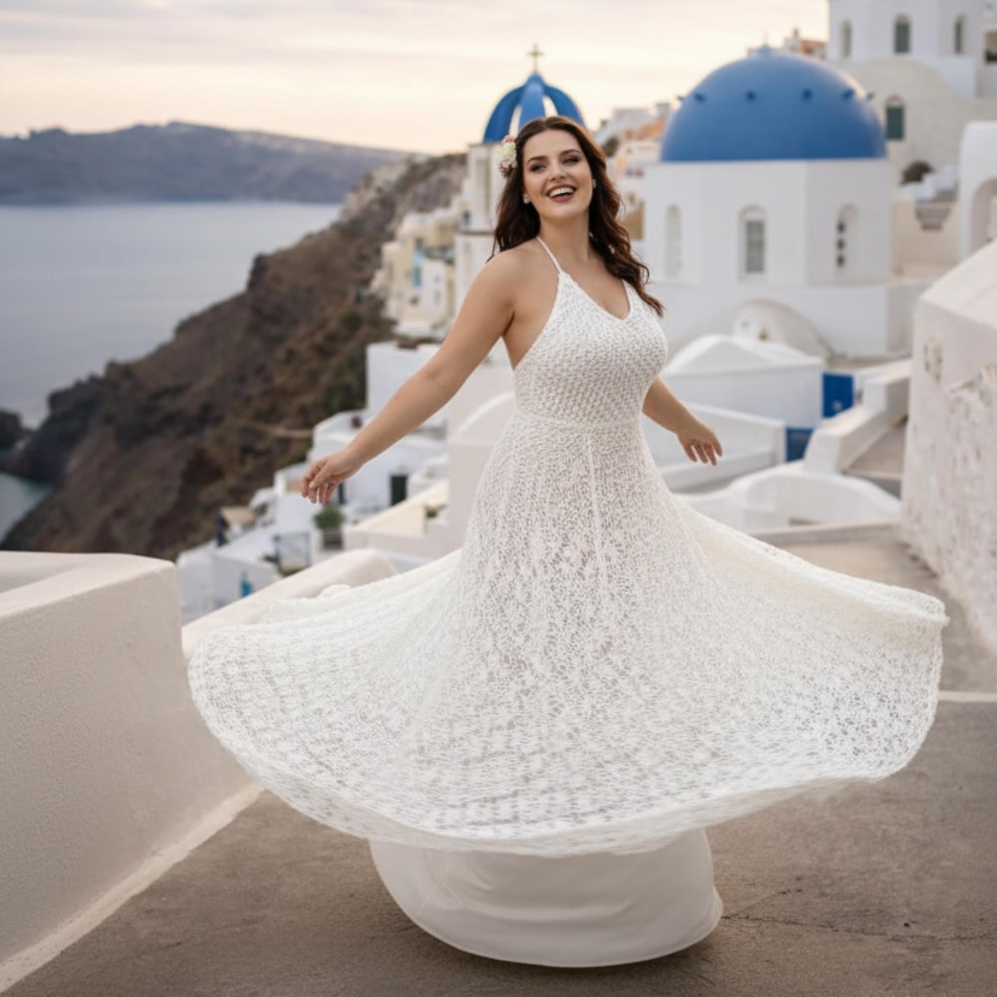 crochet wedding dress plus size Plus Size Boho Wedding Dresses