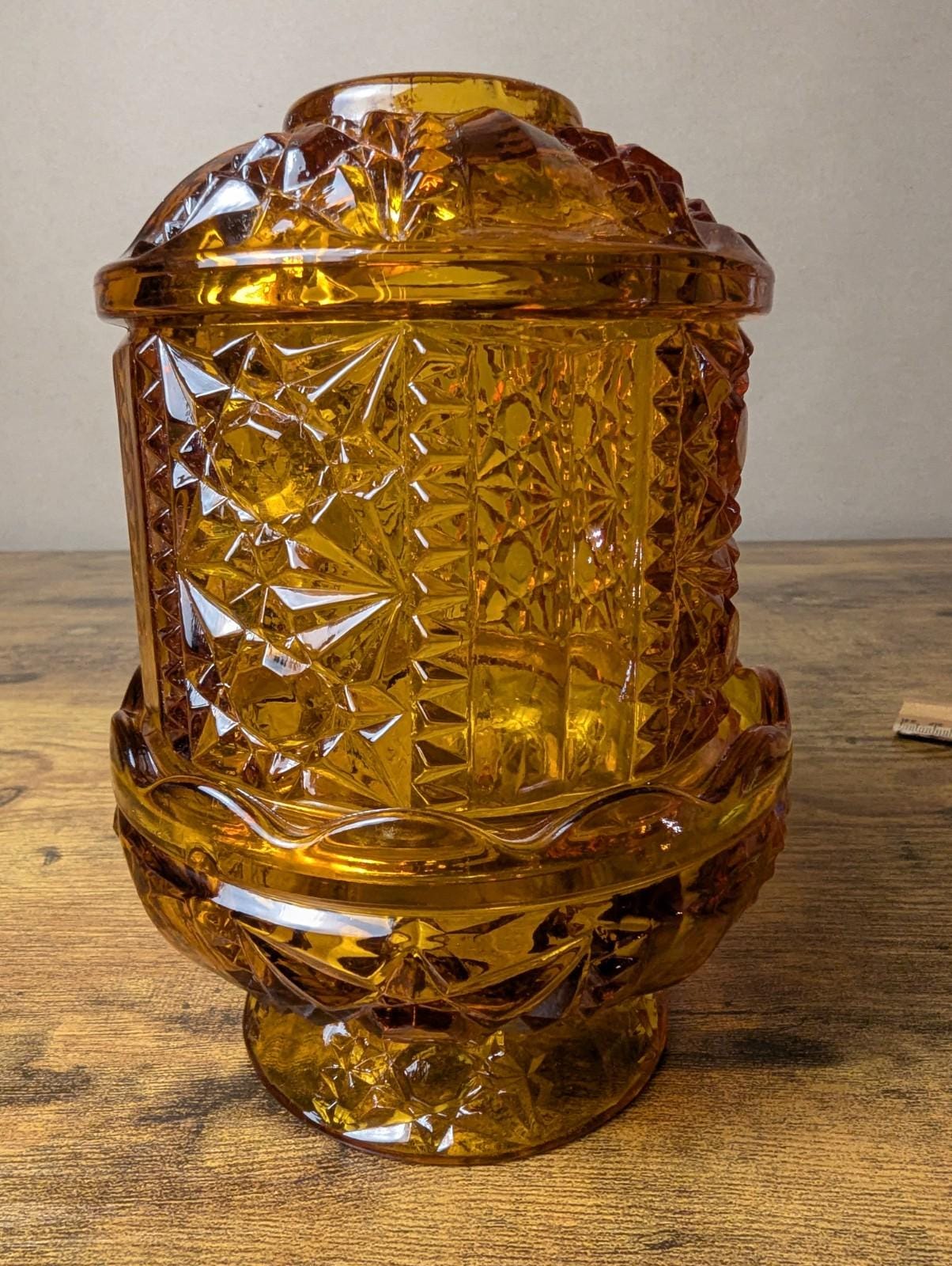 Vintage Indiana Glass Fairy Lamps - Etsy