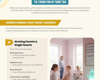 Guía paso a paso para la creación de guarderías infantiles: libro electrónico para empezar una guardería