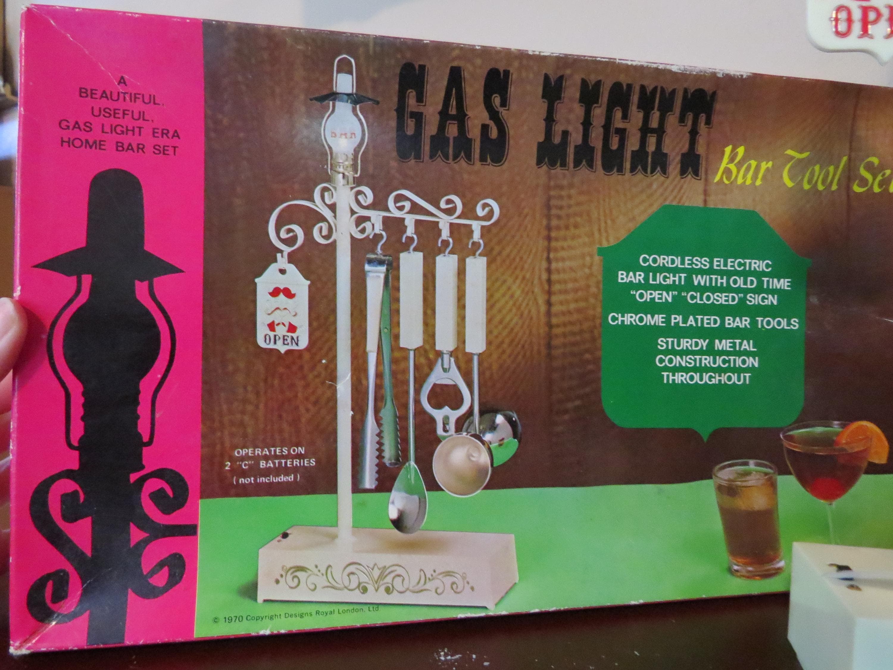 1970s Bar Light - Etsy