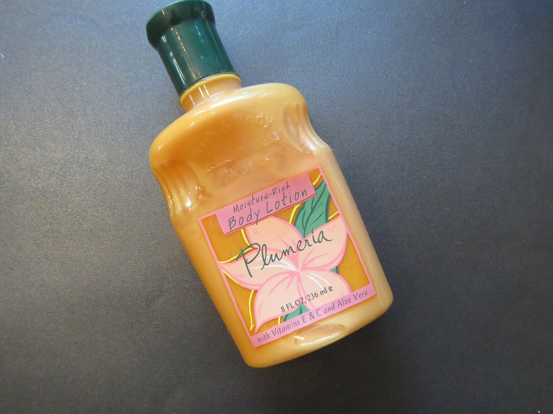 Classic Vintage Bath & Body Works Plumeria Lotion ASIS / Etsy