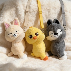 skzoo plush bag トエッキ　チャンビン　ポシェット　バッグ SKZOO Plush Doll Crossbody bag STRAY KIDS Hwang Hyun-jin BANGCHAN