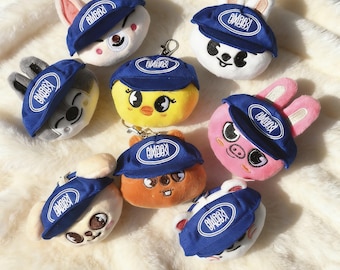 Stray Kids SKZOO Karma pluche popsleutelhanger, 10 cm Member Character Charm