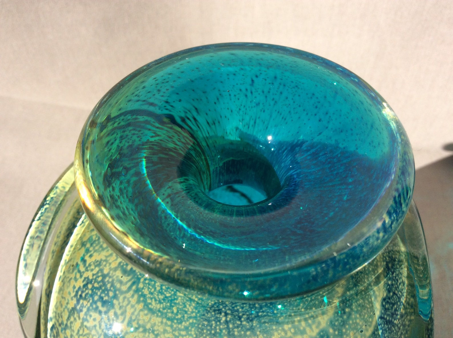 Vintage Malta Art Glass One of the Sculptural Brutalist Rimini Etsy