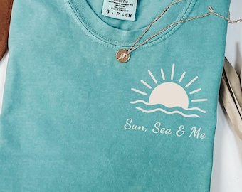 Comfort Colors® Summer Shirt, Beach Shirts, Cute Shirts, Tshirt Women, Vacation Tee, Cute Summer Clothes, Vacation Shirts, Girl Gifts