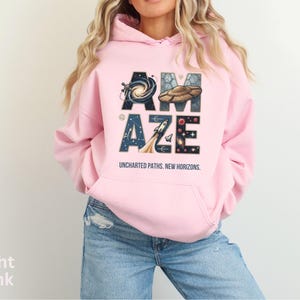 Amaze Hoodie, Project Hail Mary Funny Space Quote Sweatshirt, Sci-Fi Reader Tee, Science Nerd Gift, Interstellar Galaxy Shirt, Astronomy Top
