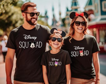 Disney Family Shirt, Family Trip Shirts, Disney World Tee, Disneyland Shirts, Disney Vacation Shirt, Family Matching Shirt, Mickey Friends