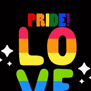 Pride Love Animated Video | Rainbow Peace Hands Reel (Digital Download)