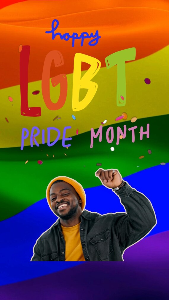 Rainbow Pride Month Animated Video – Celebration Reel (Digital Download)
