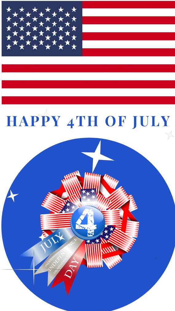 Independence Day Reel Instagram Story – 15 Sec Download - Happy 4th of July Video – Elegant Patriotic USA Reel