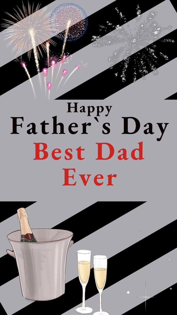 Happy Father’s Day with Music Video | Best Dad Ever Animation  | Elegant Celebration Reel | Instagram Story & Reels | 15 Sec Download