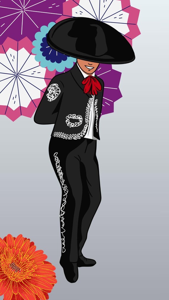Dia de los Muertos Animated Reel, Mariachi & Sugar Skulls, Mexican Day of the Dead Video, 15 Sec