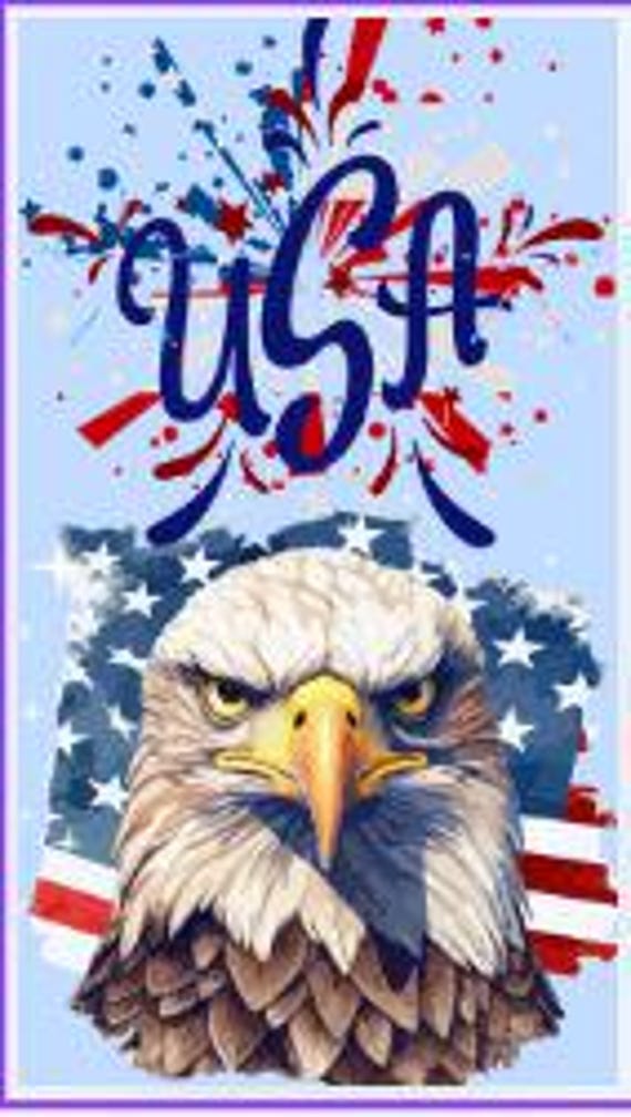 4th of July Animated Reel MP4, Patriotic USA Video, Independence Day Social Media Content, Fireworks USA Animation