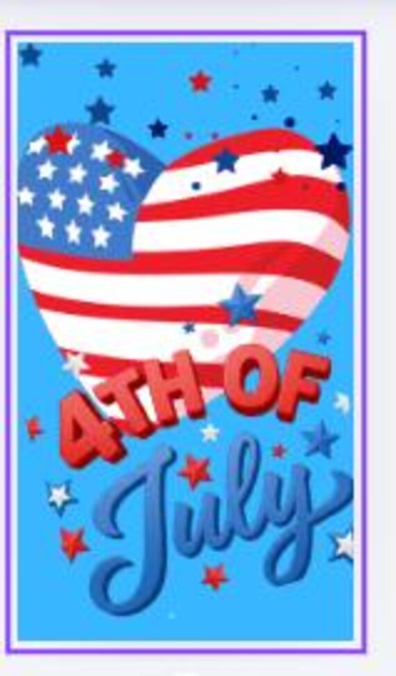 Animated 4th of July Video Card  Independence Day Reel Patriotic Fireworks Animation USA Celebration Video 15 Sec with Sound
