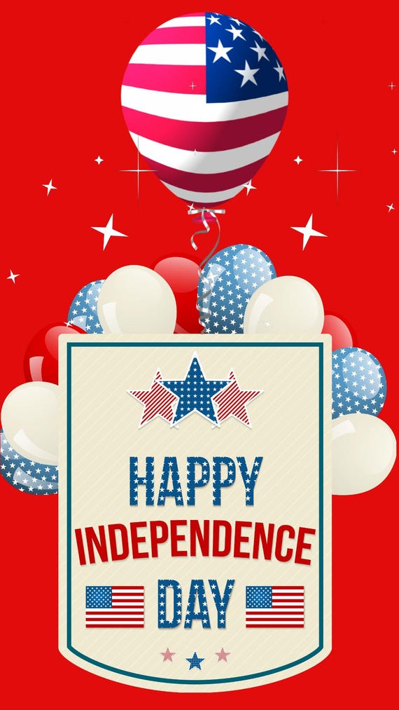 4th of July Instagram Reel 15sec. | Happy Independence Day Video |  Patriotic USA Celebration Story | Instant Download