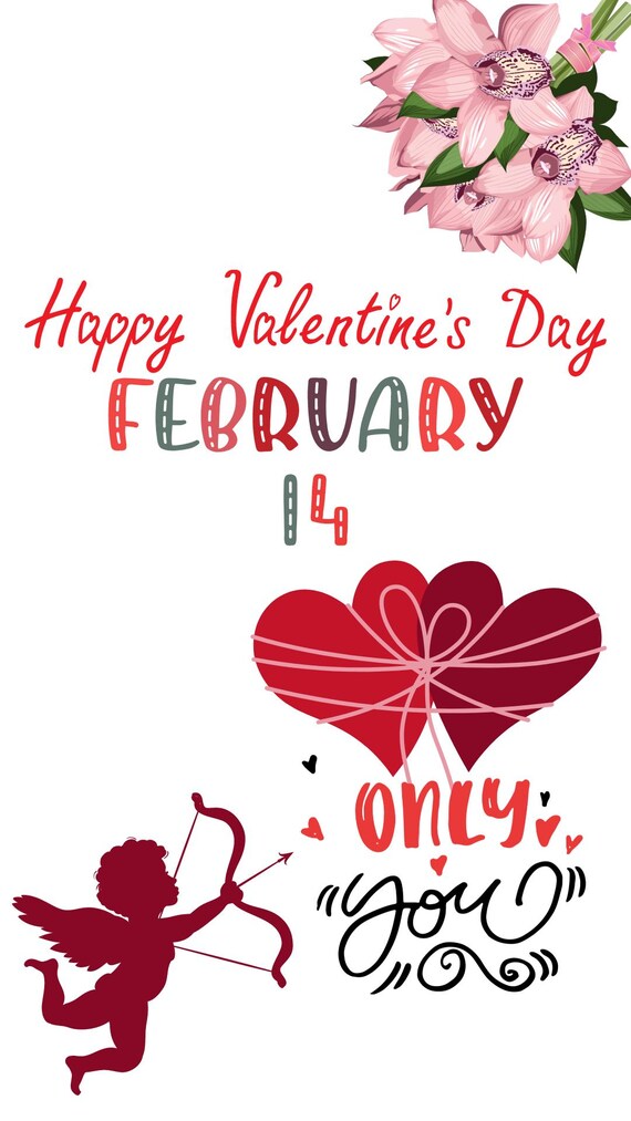 Animated Valentine's Day Video Card – Romantic Love Reel (Digital Download)