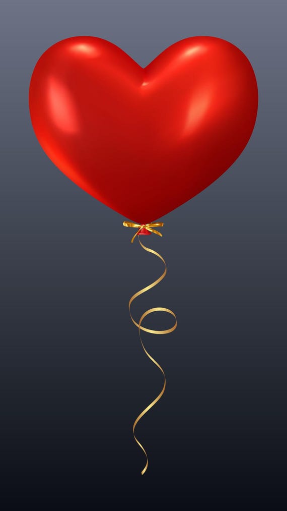 Minimal Valentine Heart Video – Dark Elegant Love Message