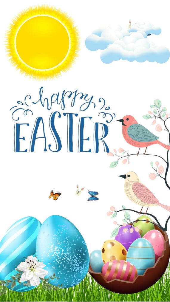 Happy Easter Animated Video | Easter Greeting for Instagram & WhatsApp | Digital Download
