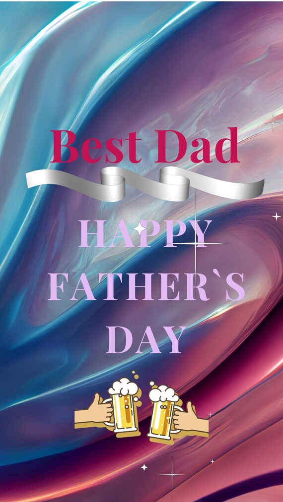 Happy Father’s Day Video (No Music) | Best Dad Ever | Funny Beer Dad Gift | Instagram Reel & Story | 15 Sec Download