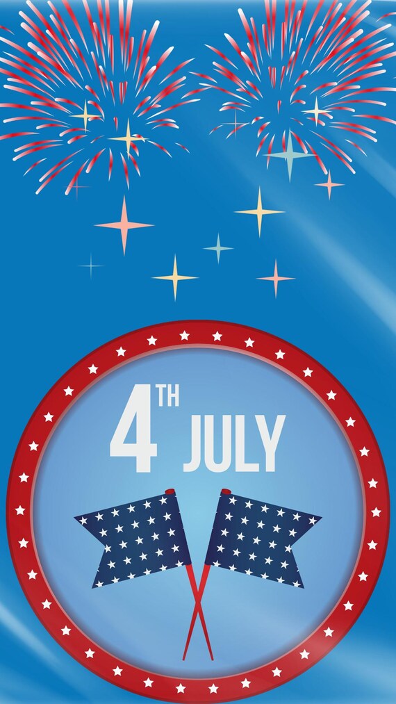 4th of July Video – Let Freedom Shine – Patriotic Instagram Reel – Animated USA Celebration – With  Music – Instant Download