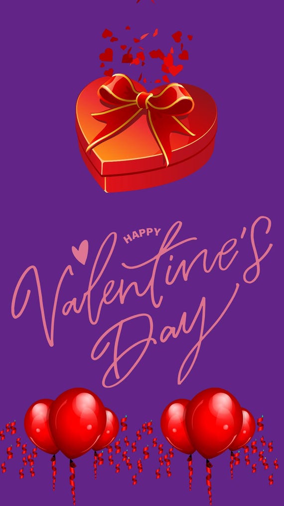 Valentine’s Day Love Video – Romantic Heart Gift Animation, Proposal Surprise Reel, Valentine Digital Download