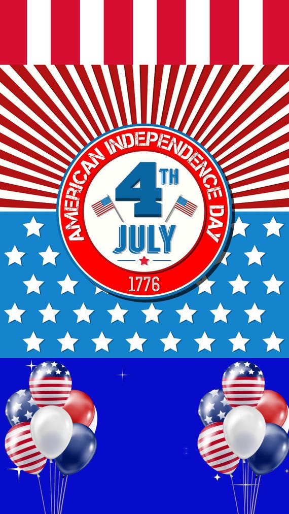 American Independence Day Reel - Story 15sec. – 4th of July Reel – Patriotic USA Celebration Story – Firework Style Poster – 15 Sec Download