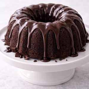 Rich Chocolate Bundt Cake with Drizzle – Decadent Dessert Treat