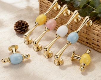 Eleganti maniglie per mobili da cucina e armadio in stile pastorale Eden.