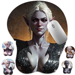 Mouse Wrist Pad Oppai Karlach