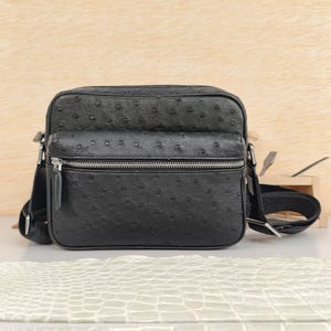 archive y2k ostrich onehandle bag black Ostrich Bag - Etsy