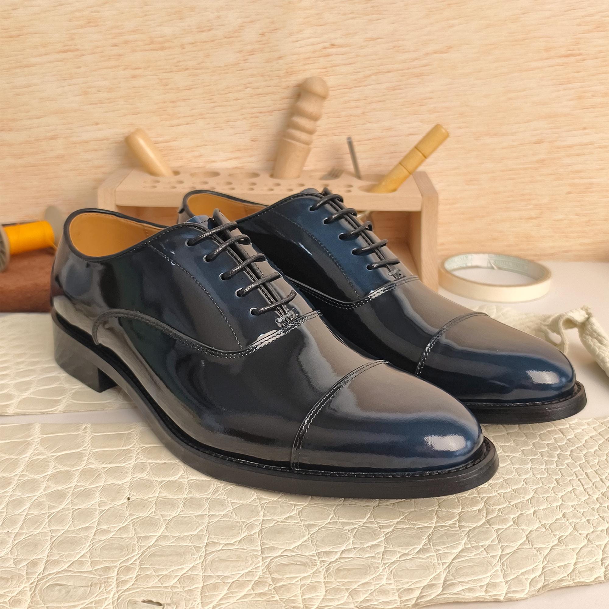 Mens Blue Bottom Dress Shoes - Etsy Mens Blue Bottom Dress Shoes - Etsy