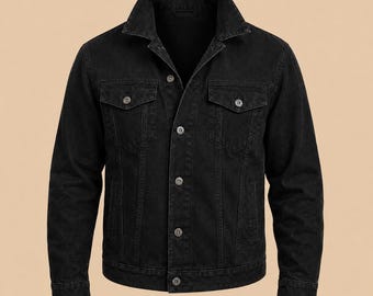 超希少 90s levi's70507 black denim jacket 90s Levis Standard Trucker Jacket 70507 Black Faded Mens XL