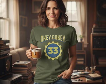 Camiseta Vault 33 Okey Dokey: Arte retro de fan de videojuegos