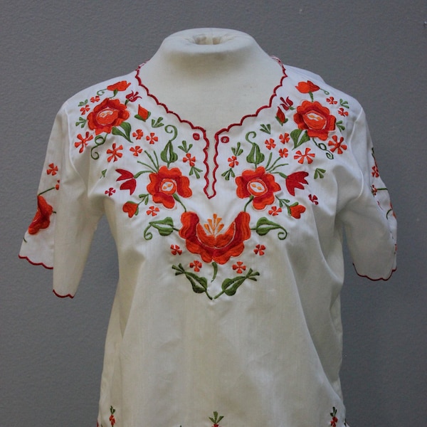 Embroidered Tunic - Etsy