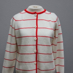 Classy Vintage Striped Cardigan