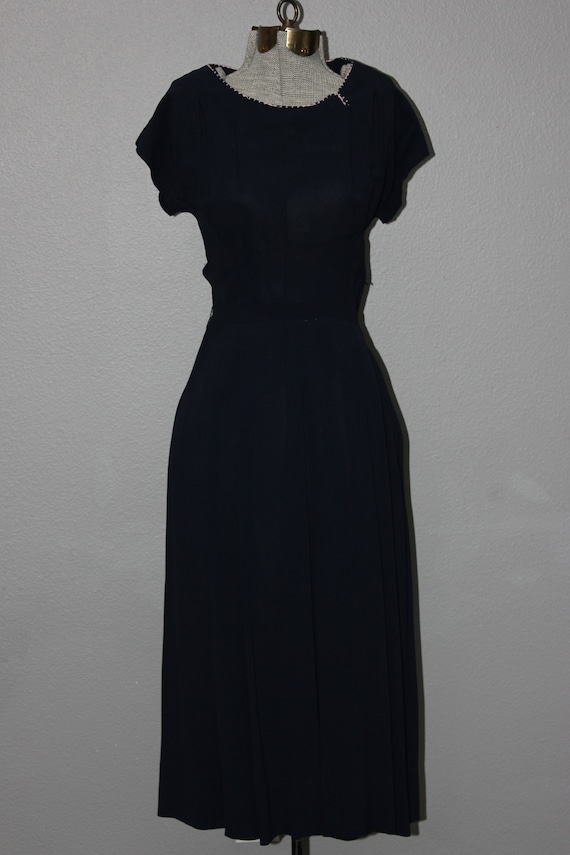 Exquisite 1940s R&K Originals Peplum Dress Suit - image 7