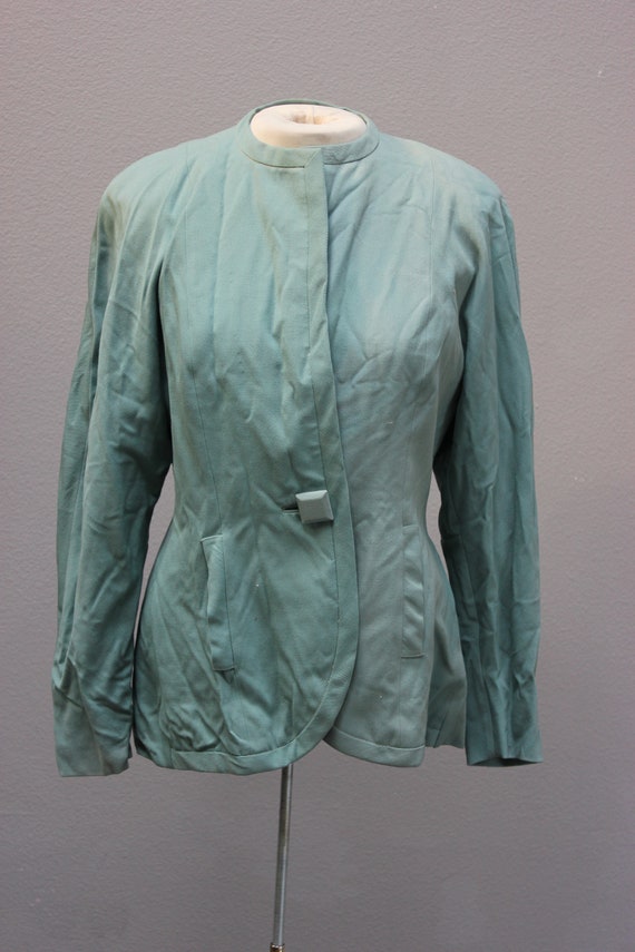 1950’s Vintage Mint Green Blazer