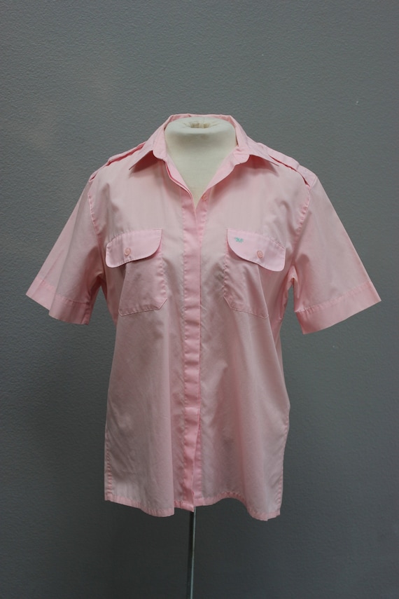 Pink Vintage Diane Von Furstenberg Blouse - image 1