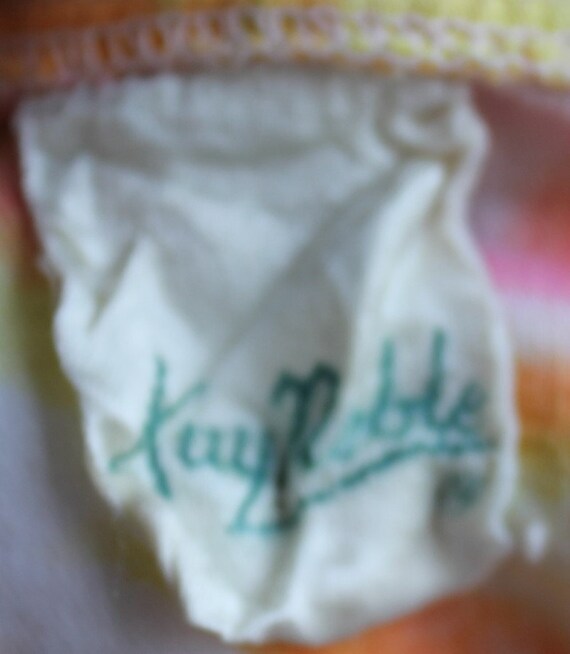 1960s Vintage Kay Nobel Dressing Gown Gem