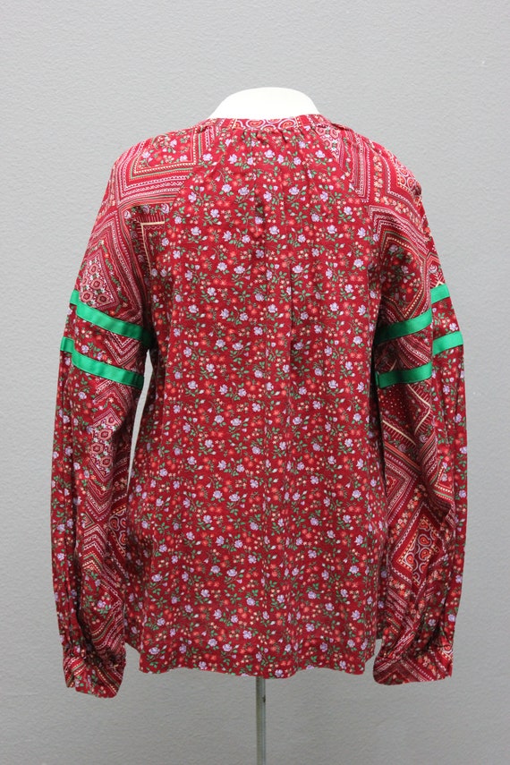 Charming Vintage Floral Hippie Tunic - image 3