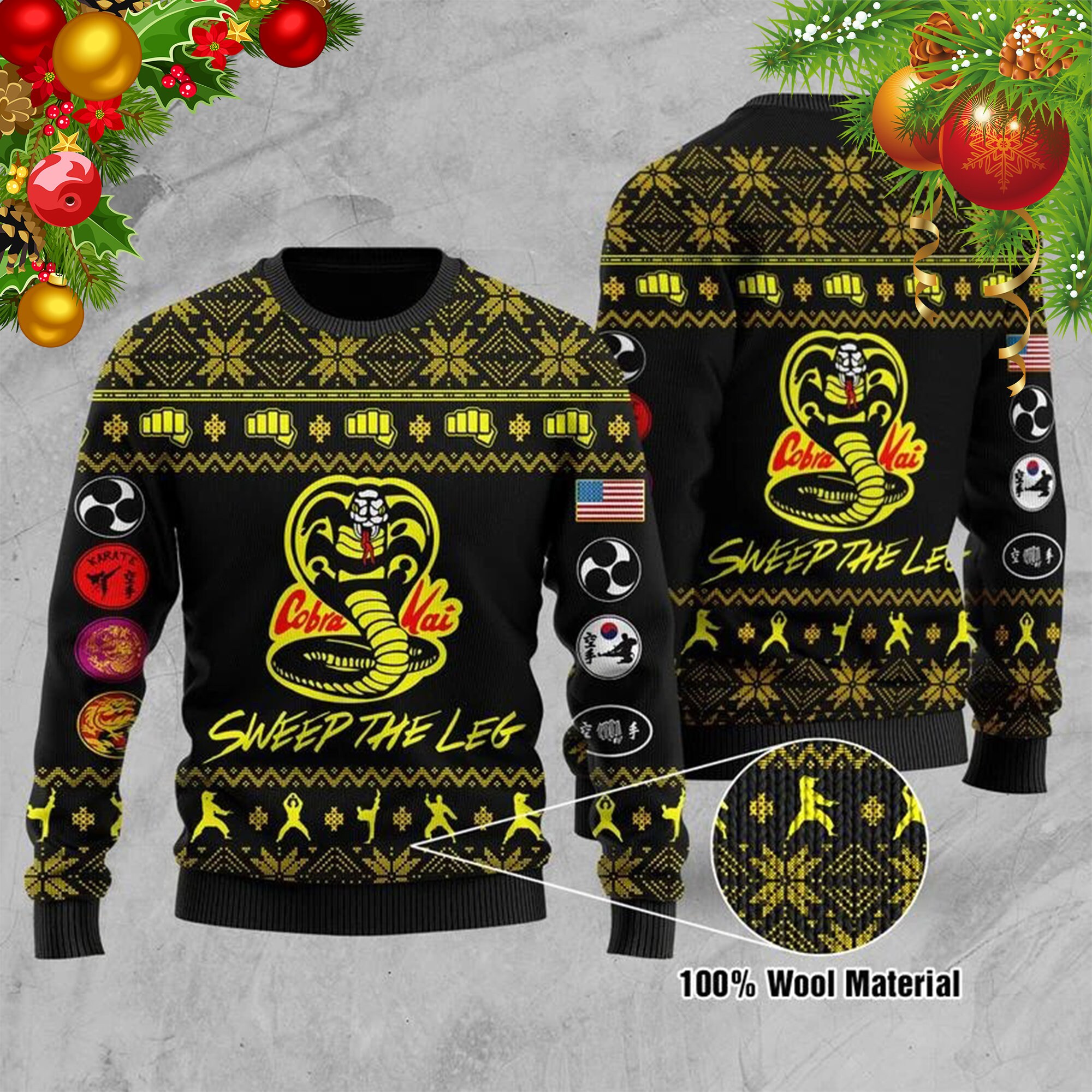 Cobra Kai Sweater - Etsy